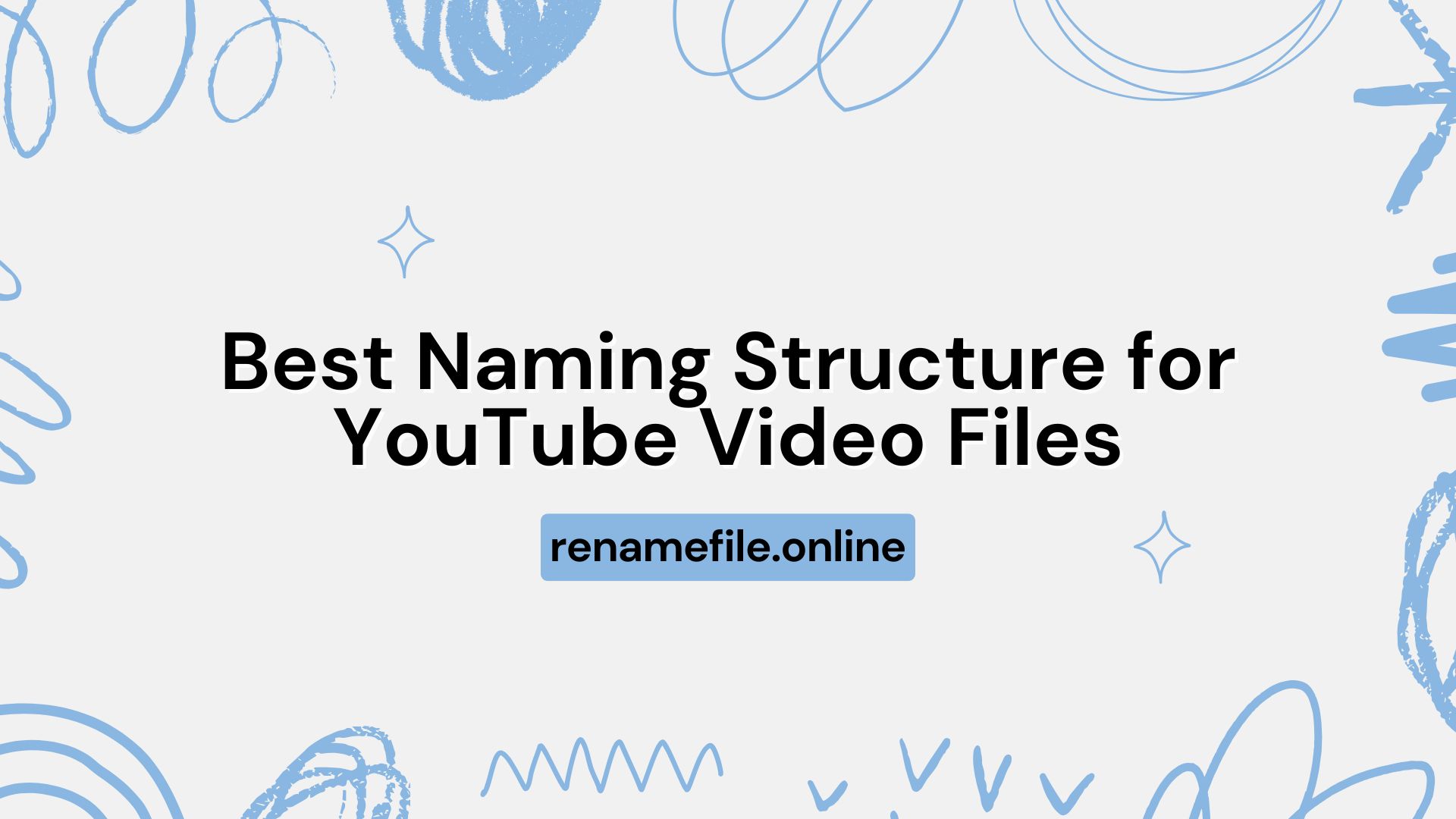 Best Naming Structure for YouTube Video File